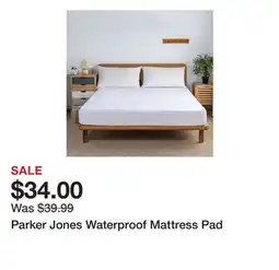 TSC Stores Parker Jones Waterproof Mattress Pad offer