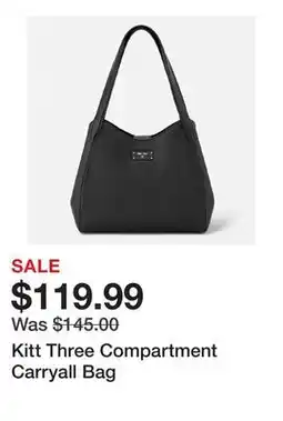 TSC Stores Kitt Three Compartment Carryall Bag offer