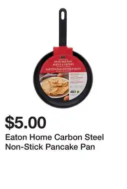 Dollarama Eaton Home Carbon Steel Non-Stick Pancake Pan offer