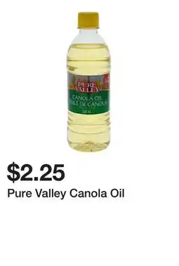 Dollarama Pure Valley Canola Oil offer