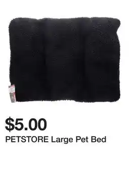 Dollarama PETSTORE Large Pet Bed offer