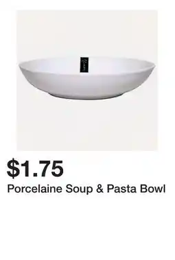 Dollarama Porcelaine Soup & Pasta Bowl offer