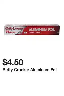 Dollarama Betty Crocker Aluminum Foil offer