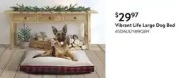 Walmart Vibrant Life Large Dog Bed offer