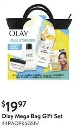 Walmart Olay Mega Bag Gift Set offer
