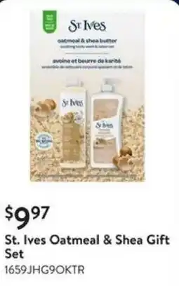 Walmart St. Ives Oatmeal & Shea Gift Set offer