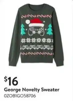 Walmart George Novelty Sweater offer