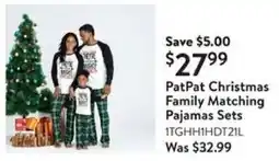 Walmart PatPat Christmas Family Matching Pajamas Sets offer