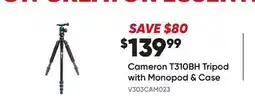 Henry's Cameron T310BH Tripod with Monopod & Case offer