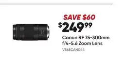 Henry's Canon RF 75-300mm f/4-5.6 Zoom Lens offer