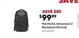 Henry's Manfrotto Advanced 2 Backpack (Active) offer