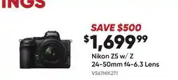 Henry's Nikon Z5 w/Z 24-50mm f4-6.3 Lens offer