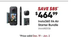 Henry's Insta360 X4 Air Starter Bundle offer