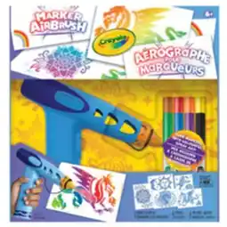Staples Crayola Marker Airbrush Art Kit offer