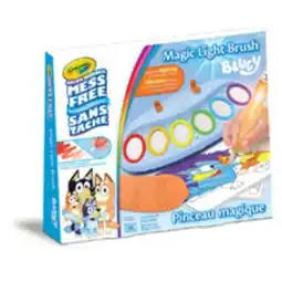 Staples Crayola Colour Wonder Bluey Magic Light Brush offer