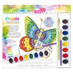 Staples Crayola Creations Colour Theory Watercolour Set offer