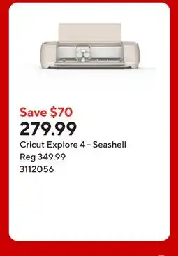 Staples Cricut Explore 4 - Seashell offer