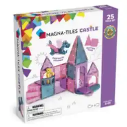 Staples Magna-Tiles Castle 25-Piece Magnetic Construction Set offer