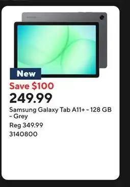 Staples Samsung Galaxy Tab A11+ - 128 GB - Grey offer