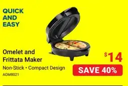 Visions Electronics Omelet and Frittata Maker offer