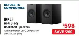 Visions Electronics Hi-Fi Uni-Q Bookshelf Speakers offer