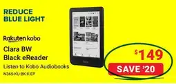 Visions Electronics Rakuten Kobo Clara BW Black eReader offer
