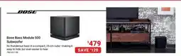 Visions Electronics Bose Bass Module 500 Subwoofer offer