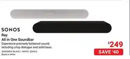 Visions Electronics Ray All in One Soundbar offer