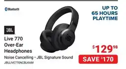Visions Electronics JBL Live 770 Over-Ear Headphones offer