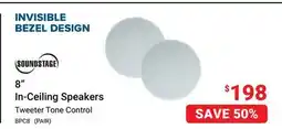Visions Electronics 8 In-Ceiling Speakers offer