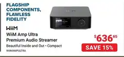 Visions Electronics WiiM Amp Ultra Premium Audio Streamer offer