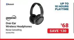 Visions Electronics Soundstage Over-Ear Wireless Headphones offer