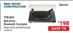 Visions Electronics Belt Drive Bluetooth Turntable offer