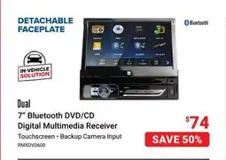 Visions Electronics 7 Bluetooth DVD/CD Digital Multimedia Receiver offer