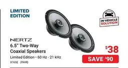Visions Electronics 6.5 Two-Way Coaxial Speakers offer