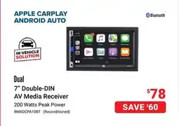 Visions Electronics 7 Double-DIN AV Media Receiver offer