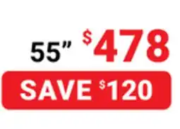 Visions Electronics 55 UN55U7900FF 4K Smart TV offer