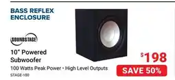 Visions Electronics 10 Powered Subwoofer offer