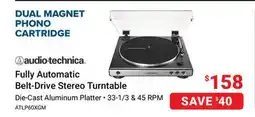 Visions Electronics Fully Automatic Belt-Drive Stereo Turntable offer