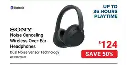 Visions Electronics Noise Canceling Wireless Over-Ear Headphones offer