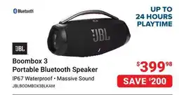 Visions Electronics Boombox 3 Portable Bluetooth Speaker offer