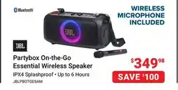 Visions Electronics JBL Partybox On-the-Go Essential Wireless Speaker offer