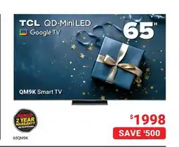 Visions Electronics TCL QD-Mini LED QM9K Smart TV offer
