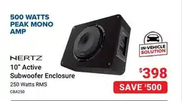 Visions Electronics Nertz 10 Active Subwoofer Enclosure offer