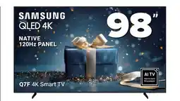 Visions Electronics Samsung 98 Q7F 4K Smart TV offer