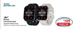 Visions Electronics Reebok Icon Smartwatch offer