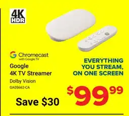 Visions Electronics Dolby Vision Google 4K TV Streamer offer