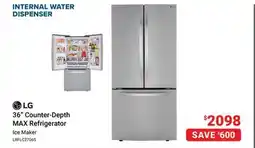 Visions Electronics 36 Counter-Depth MAX Refrigerator offer