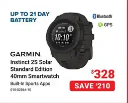 Visions Electronics Instinct 2S Solar Standard Edition 40mm Smartwatch offer