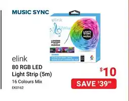 Visions Electronics 80 RGB LED Light Strip (5m) offer